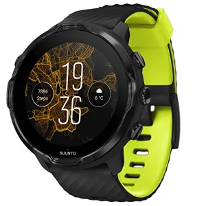 SUUNTO 7 Black Lime, GPS Versatile Sports Watch with Google Wear OS, 24x7 Activity and Sleep Tracking