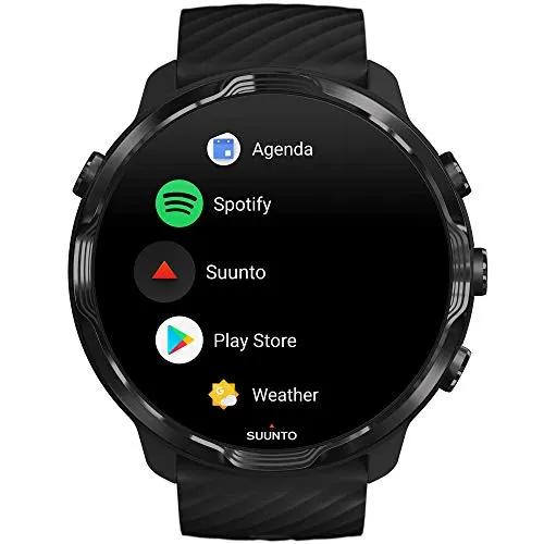 SUUNTO 7 Black Lime, GPS Versatile Sports Watch with Google Wear OS, 24x7 Activity and Sleep Tracking