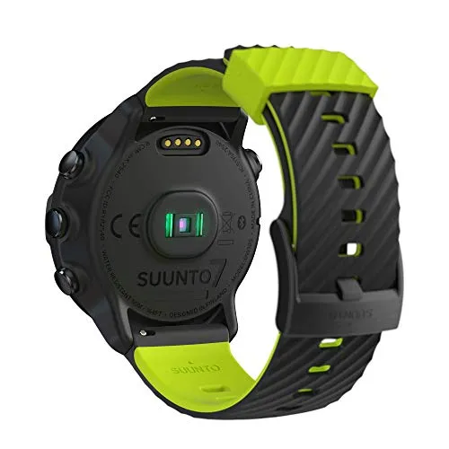 SUUNTO 7 Black Lime, GPS Versatile Sports Watch with Google Wear OS, 24x7 Activity and Sleep Tracking