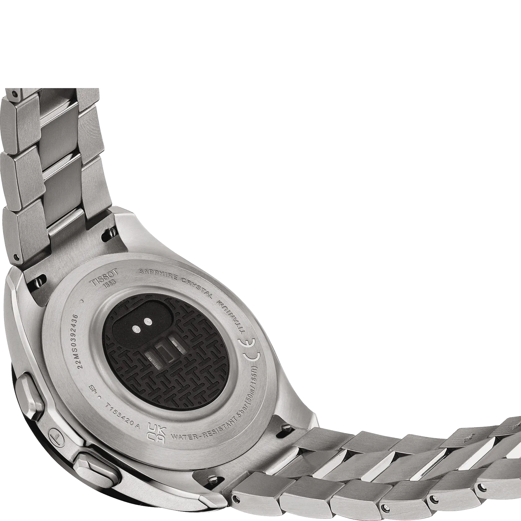 Tissot T-Touch Connect Sport Black Dial Men 43.75mm