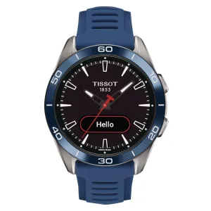 Tissot T-Touch Connect Sport watch 43.75mm Blue Quartz Titanium T153.420.47.051.01