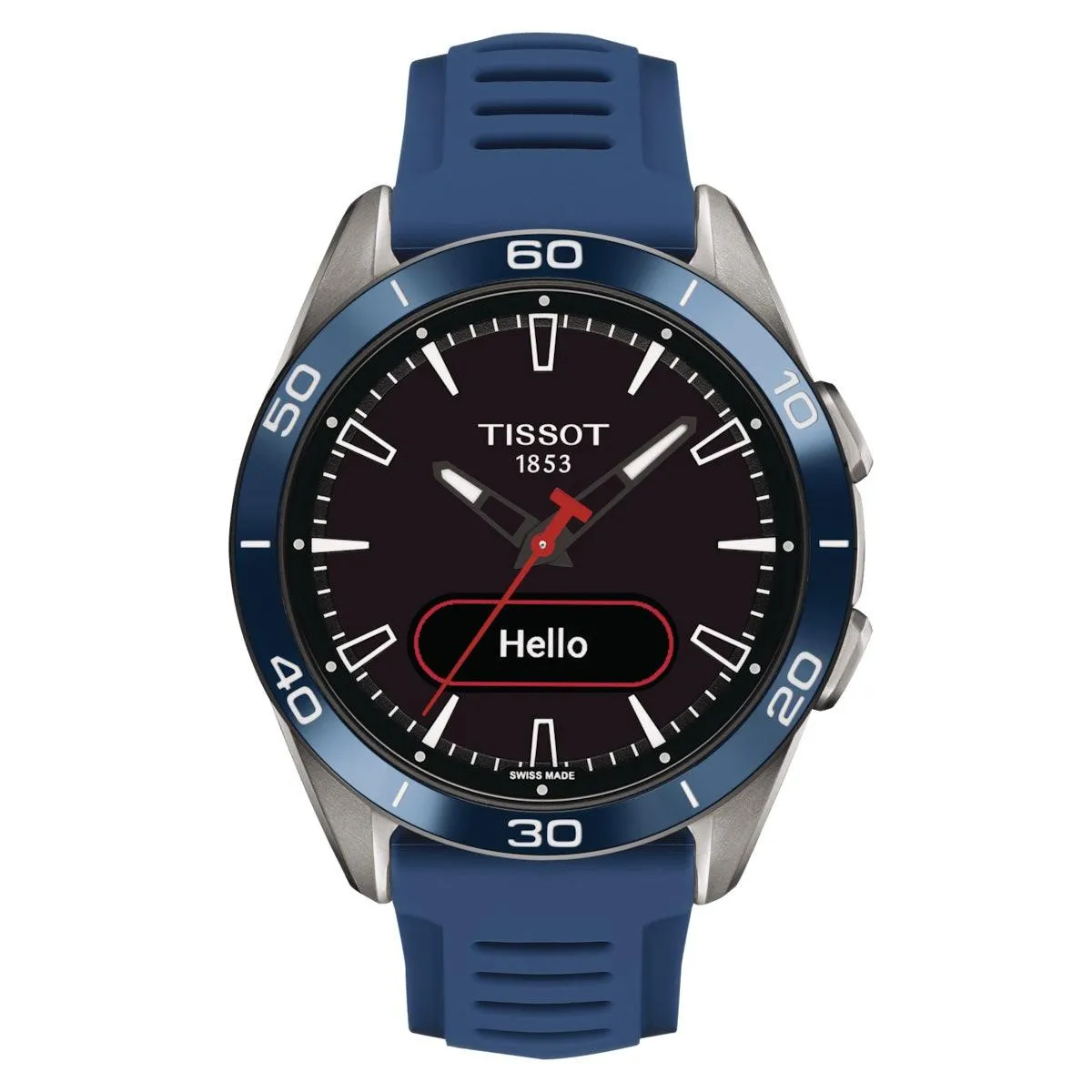 Tissot T-Touch Connect Sport watch 43.75mm Blue Quartz Titanium T153.420.47.051.01