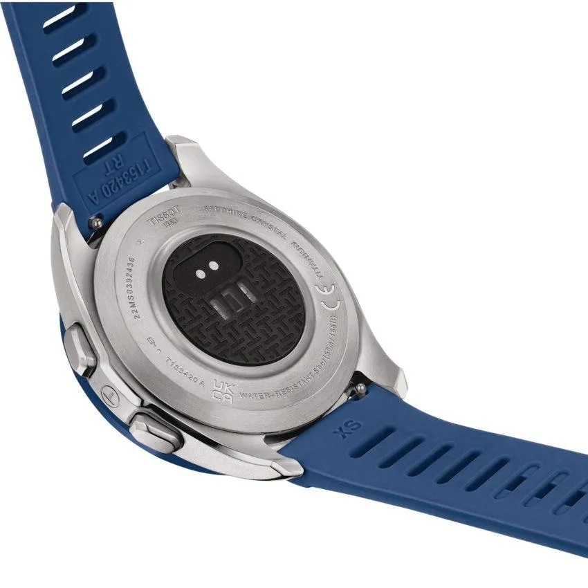 Tissot T-Touch Connect Sport watch 43.75mm Blue Quartz Titanium T153.420.47.051.01
