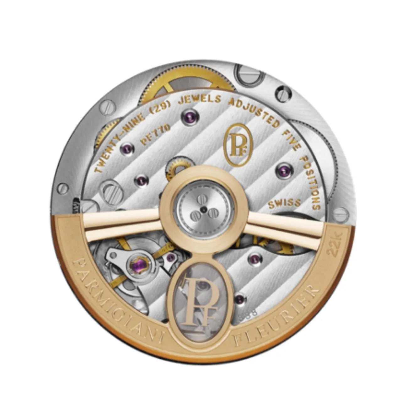 TONDA PF AUTOMATIC STEEL CITRINE ROSE GOLD SAND GREY