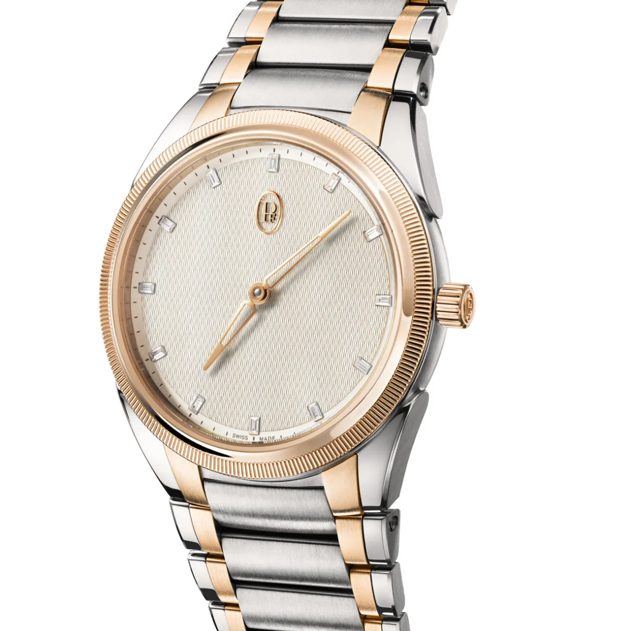 TONDA PF AUTOMATIC STEEL CITRINE ROSE GOLD SAND GREY