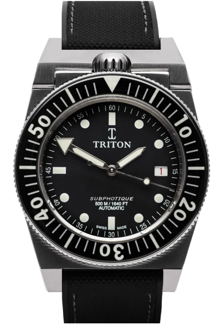 TRT Watch Subphotique SpORSt Black TR-1