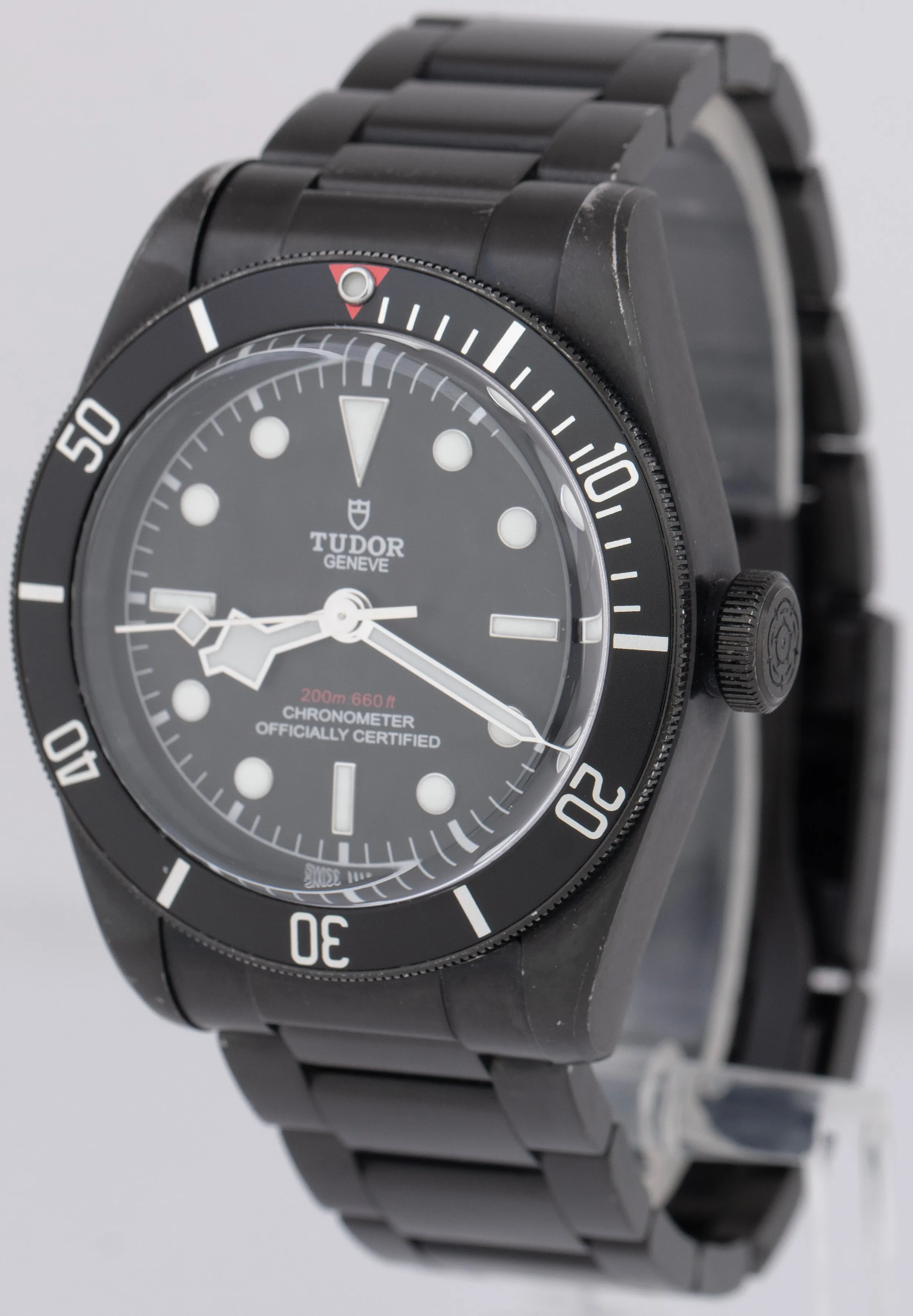 Tudor Black Bay Heritage Dark PAPERS Stainless Steel PVD 41mm Watch 79230 DK B P