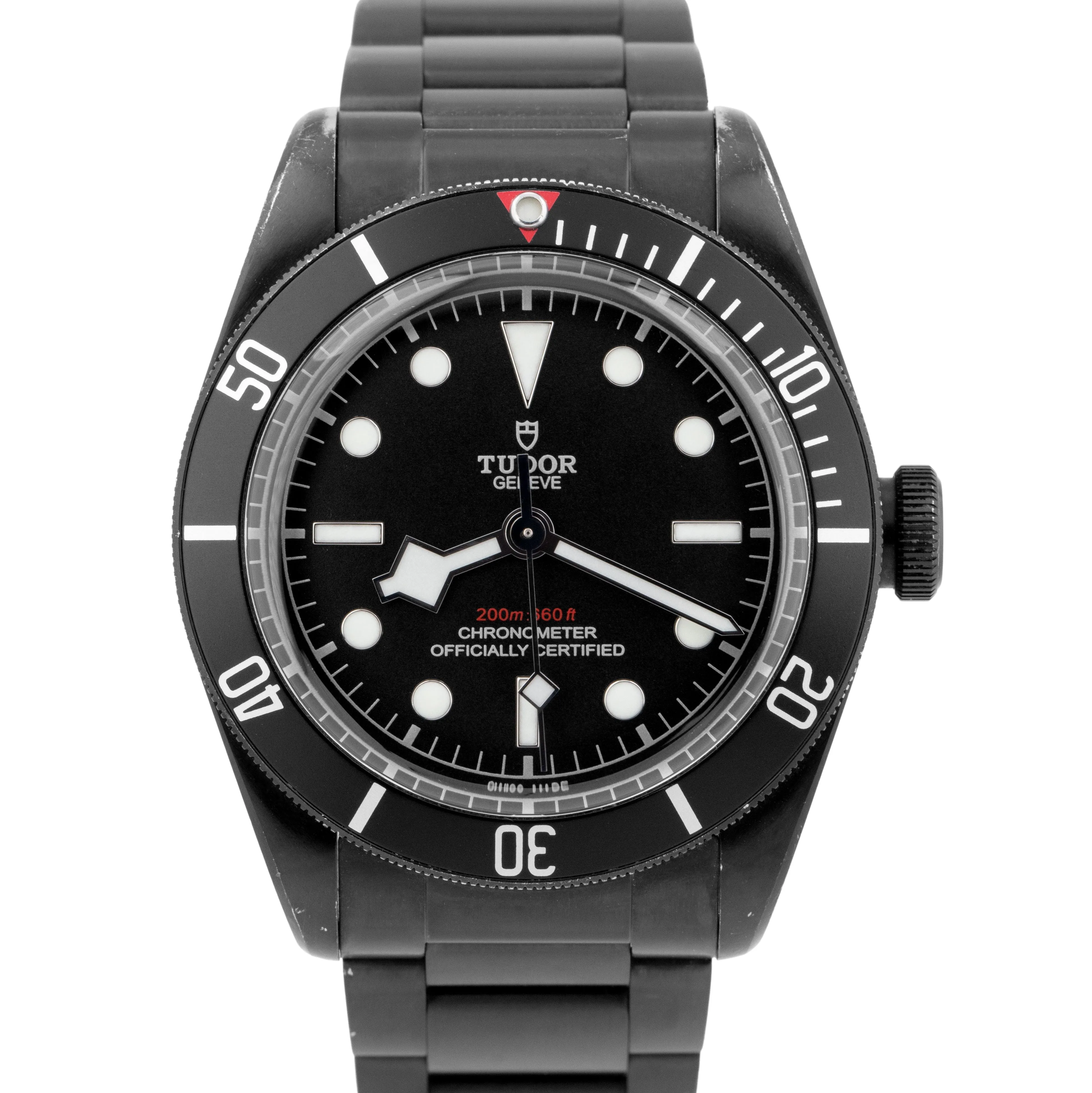 Tudor Black Bay Heritage Dark PAPERS Stainless Steel PVD 41mm Watch 79230 DK B P