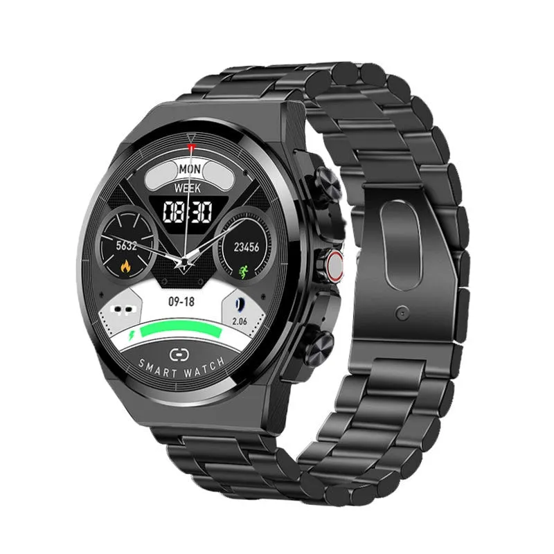TWS 2 in 1 Bluetooth Call Headset  Music Play Earbuds Sport Fitness Smart watch