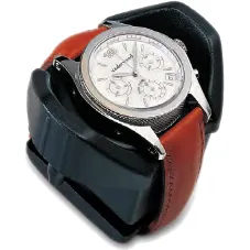 Underwood (London) - 8-Unit Classic Watch Winder in Black Leather