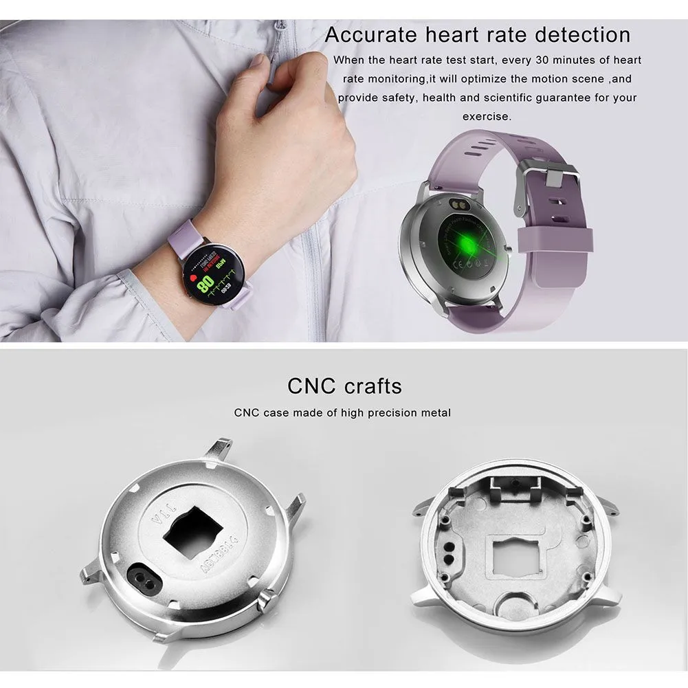 V11 Smart Watch Blood Pressure Heart Rate Monitor Sport Bracelet Fitness