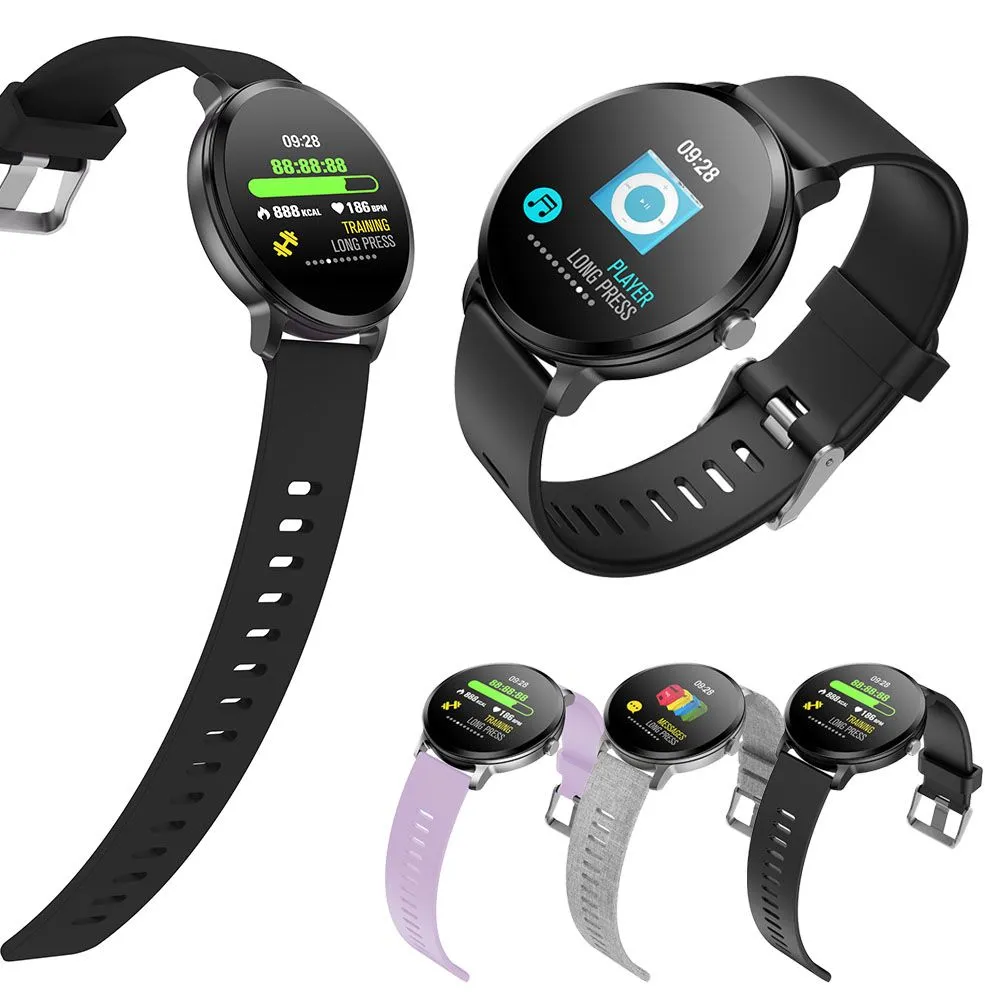 V11 Smart Watch Blood Pressure Heart Rate Monitor Sport Bracelet Fitness