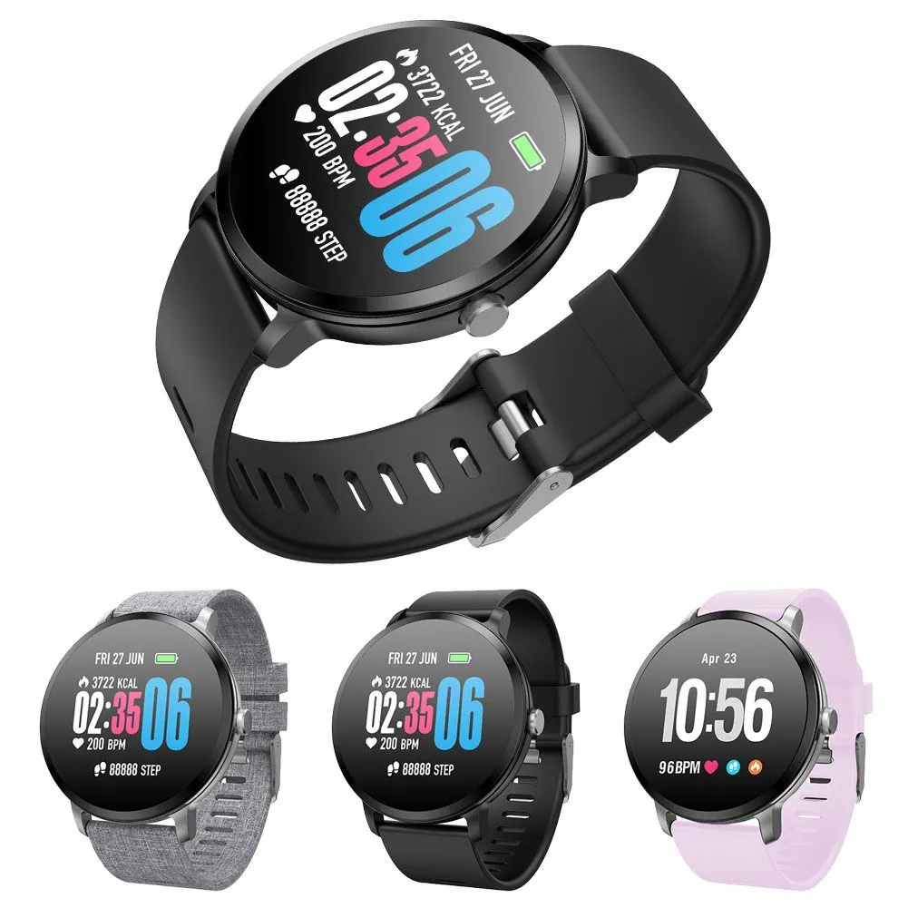 V11 Smart Watch Blood Pressure Heart Rate Monitor Sport Bracelet Fitness