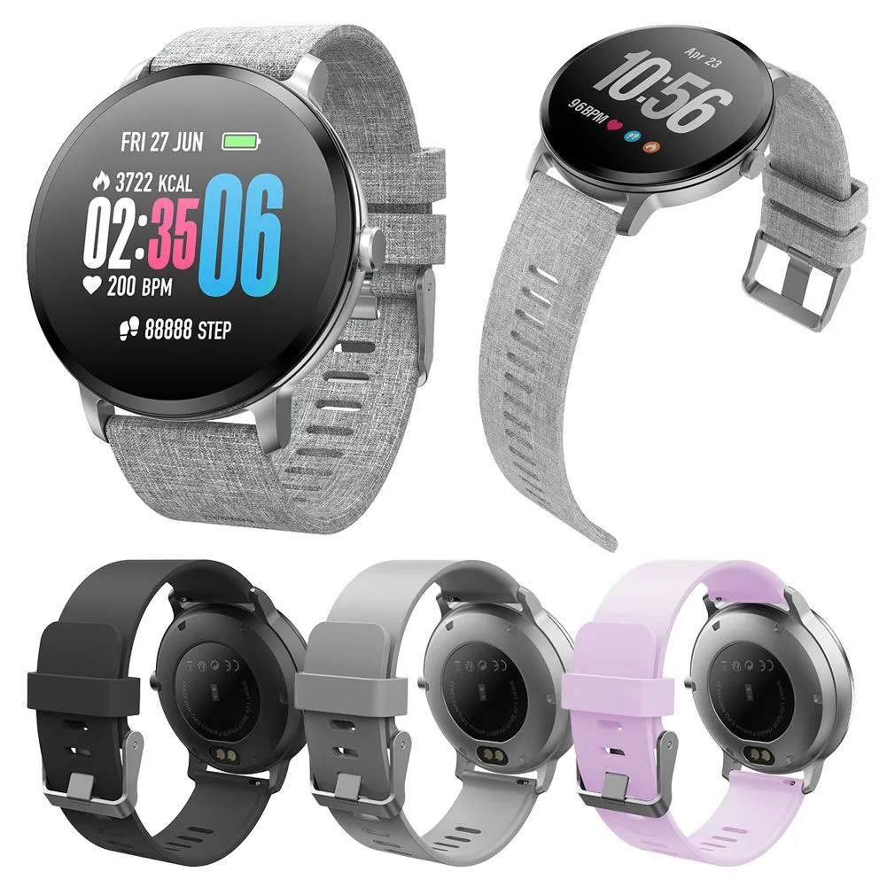 V11 Smart Watch Blood Pressure Heart Rate Monitor Sport Bracelet Fitness