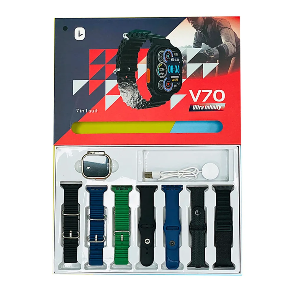 V70 ILV ULTRA INFINITY 7-IN-1 SMART WATCH