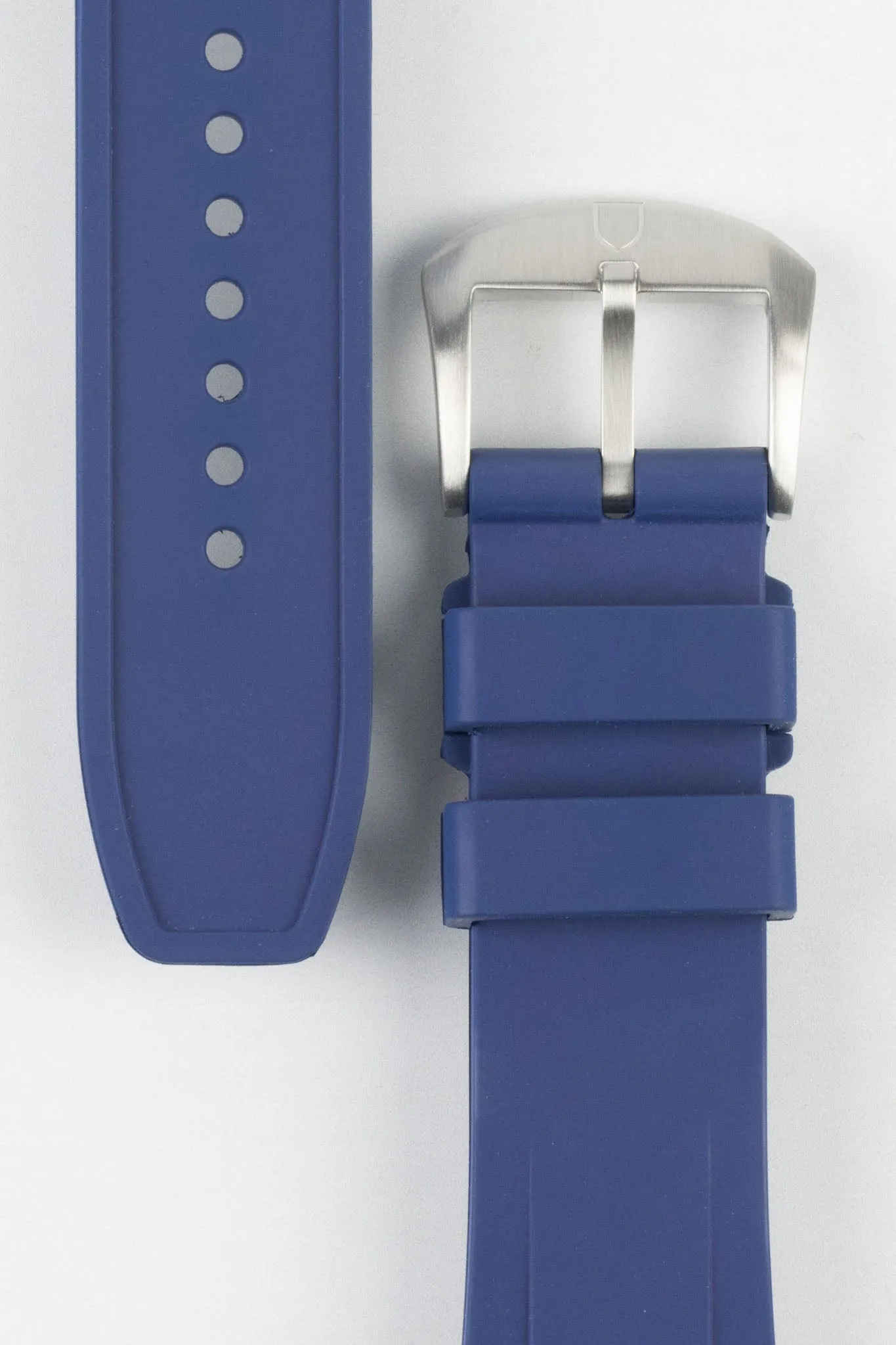 VANGUARD Rubber Watch Strap for Tudor Heritage Chrono in BLUE