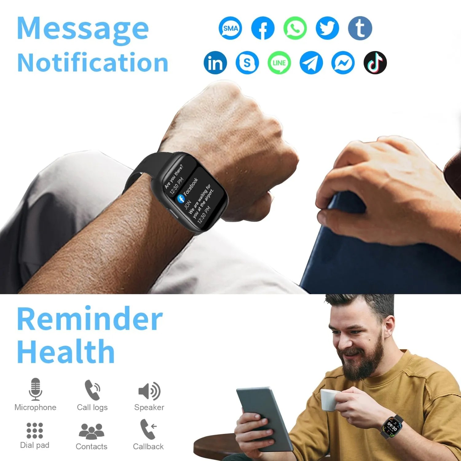 Vibeat Smart Watch IDW26