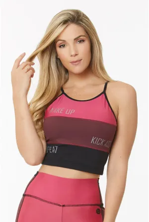 WAKE UP CROP SPORTS BRA