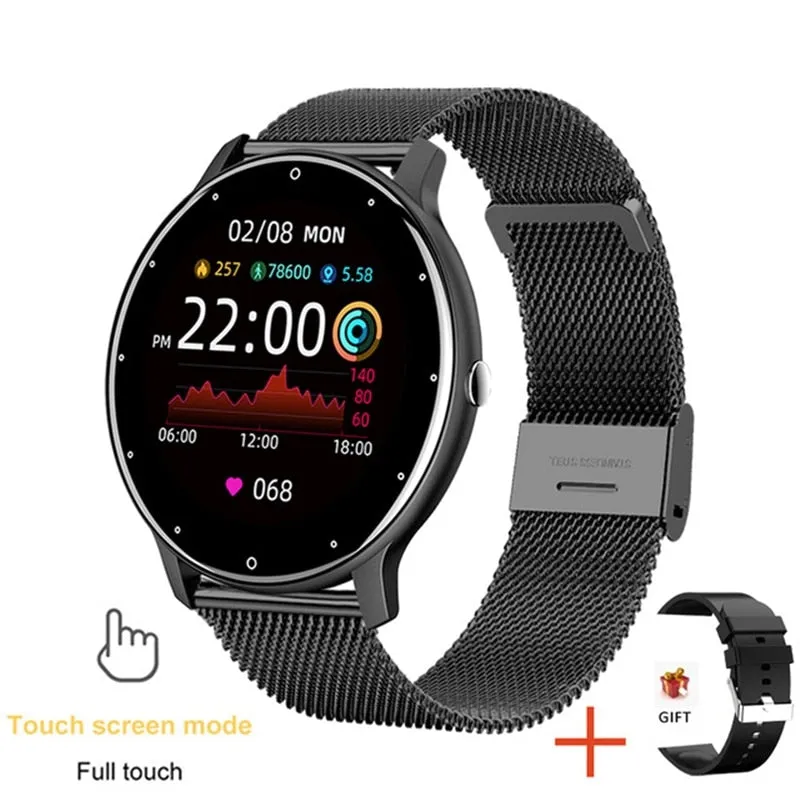 Waterproof Heart Rate Fitness Tracker Smart Watch