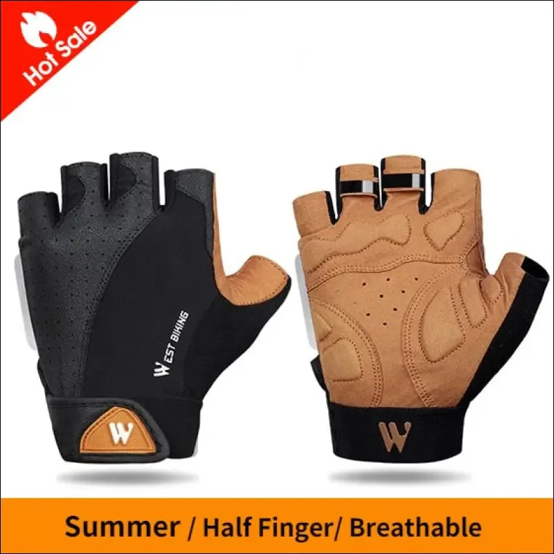 West biking sports cycling gloves touch screen men women mtb bike gloves running fitness gym riding