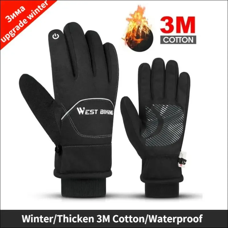 West biking sports cycling gloves touch screen men women mtb bike gloves running fitness gym riding