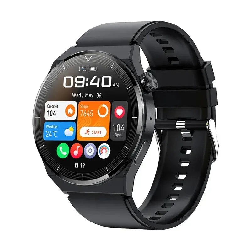 Wireless Charging Heart Rate Monitoring Smartwatch