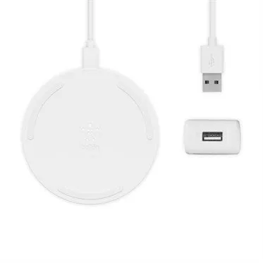 Wireless Chrg Pad Usb-C Cbl Wht