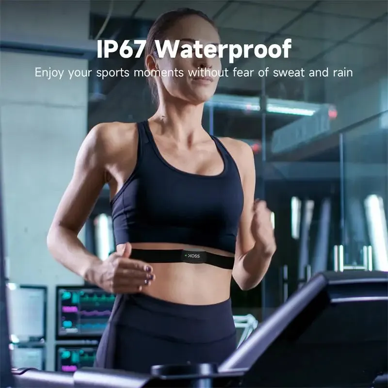 Wireless Heart Rate Monitor Chest Strap: Track Your Fitness for Cycling & Running