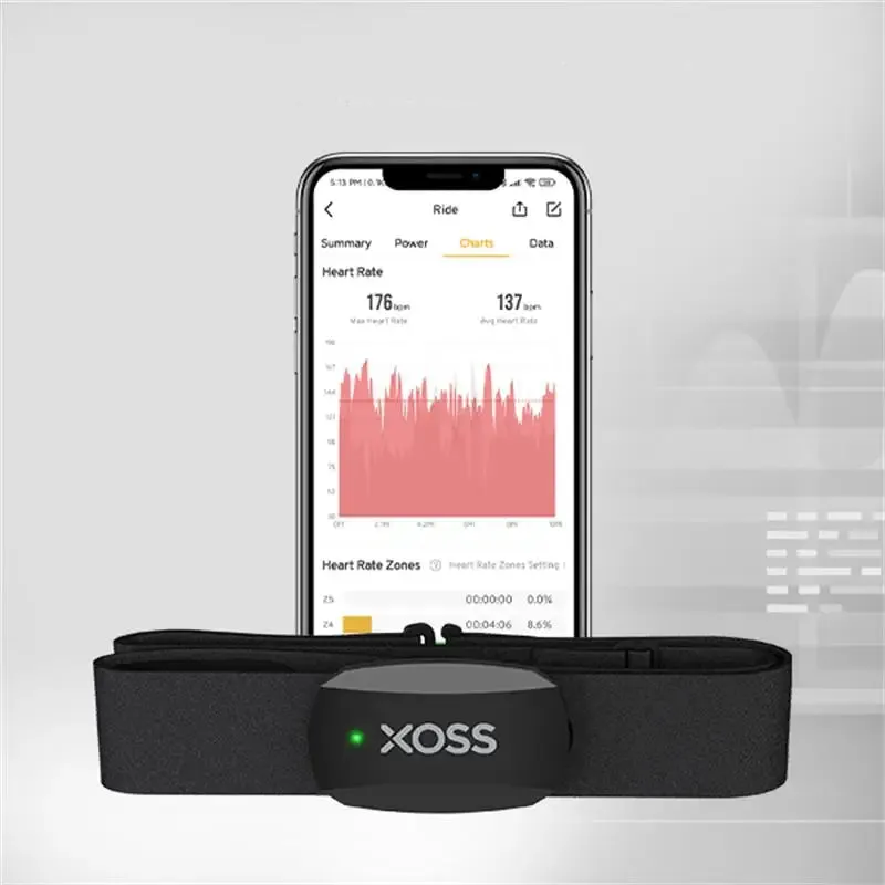 Wireless Heart Rate Monitor Chest Strap: Track Your Fitness for Cycling & Running