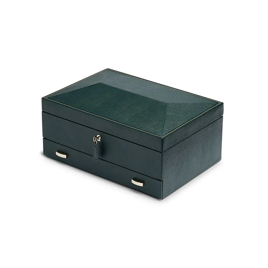 WOLF British Racing 10 Piece Watch Box with Storage