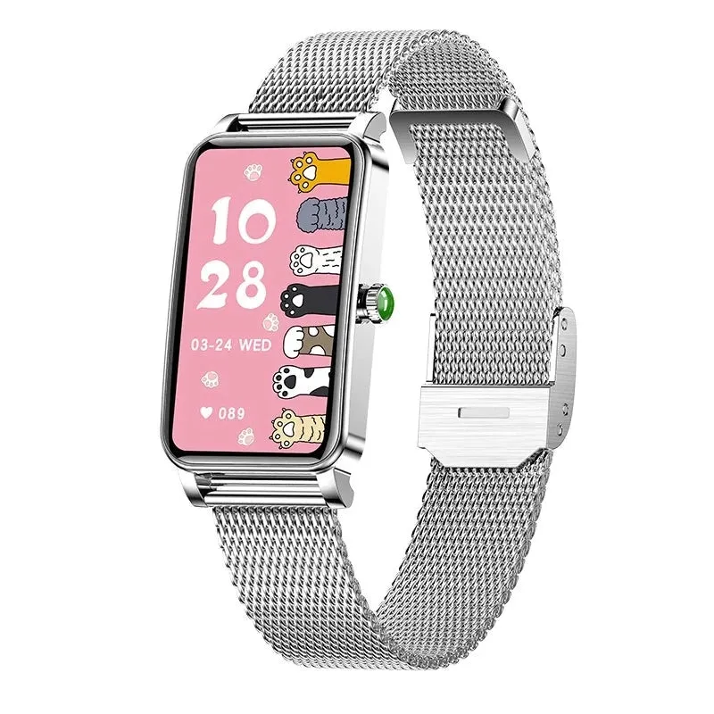 Women Waterproof Watches Bluetooth Music  Full Touch Bracelet Smart Watch