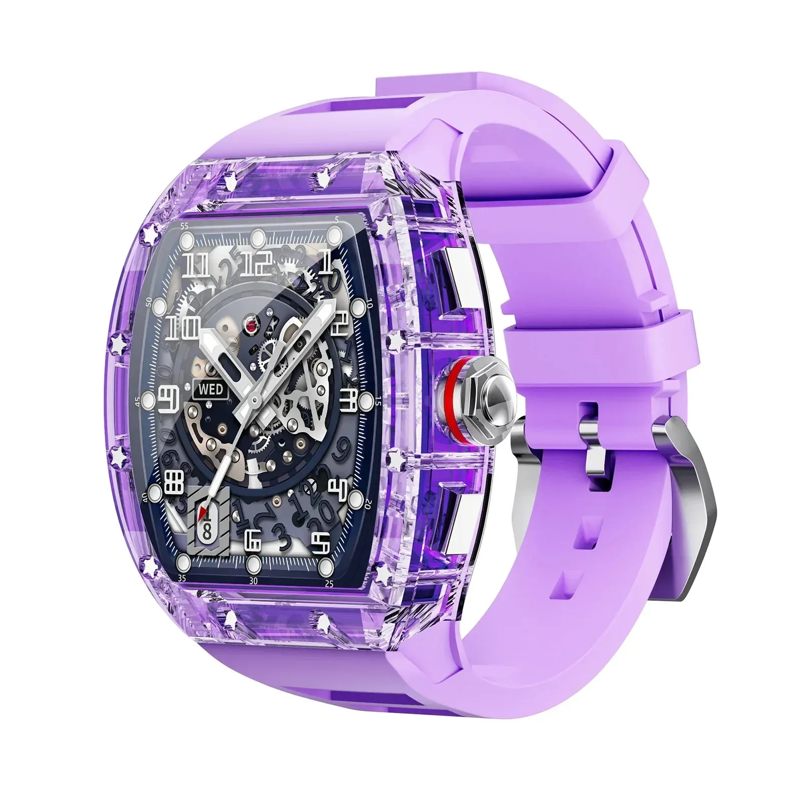 WS-6 Smart Watch 1.86" Fitness Tracker Waterproof