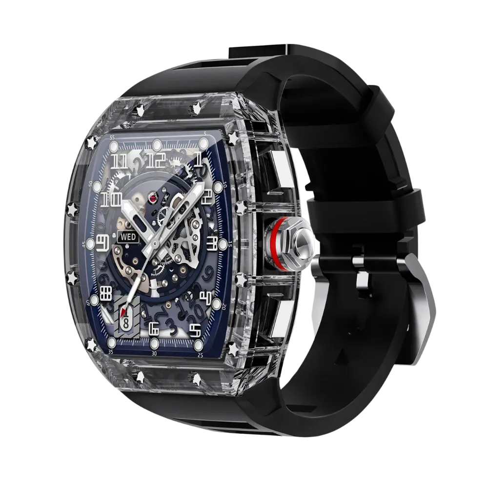 WS-6 Smart Watch 1.86" Fitness Tracker Waterproof
