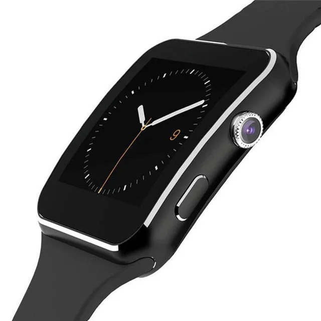 X6 Smart Watch with Camera and Touch Screen for iPhone,  Android, Xiaomi Phones