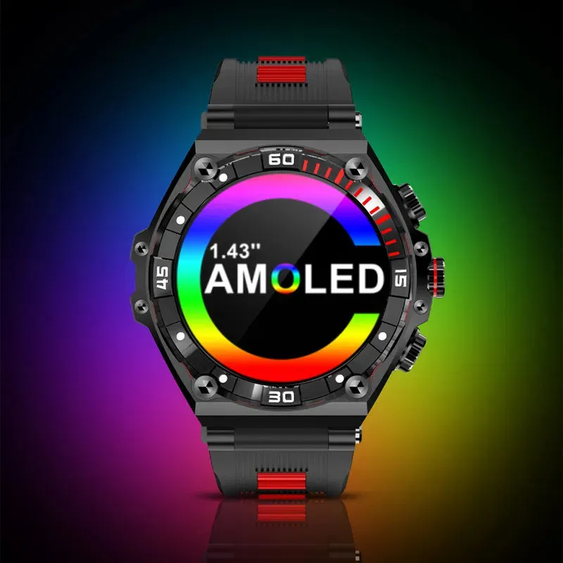 Xiaomi 2023 Men 1.43-inch Bluetooth Calling Smartwatch 700mAh Battery Heart Rate Blood Pressure Meter Women Fitness Sports Watch