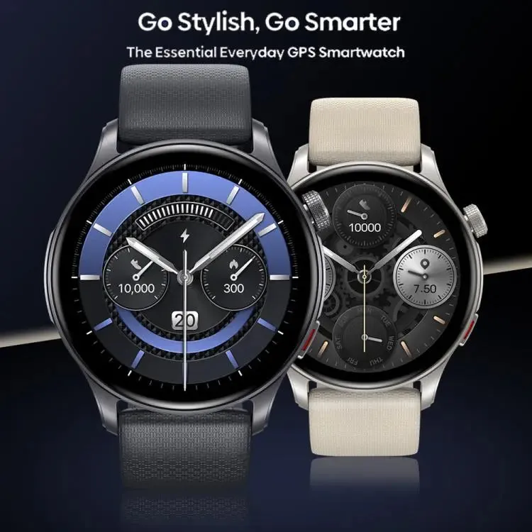 Zeblaze Btalk 3 GPS 1.43 inch HD AMOLED Screen Health Fitness Smart Watch, Support Bluetooth Call(Space Gray)