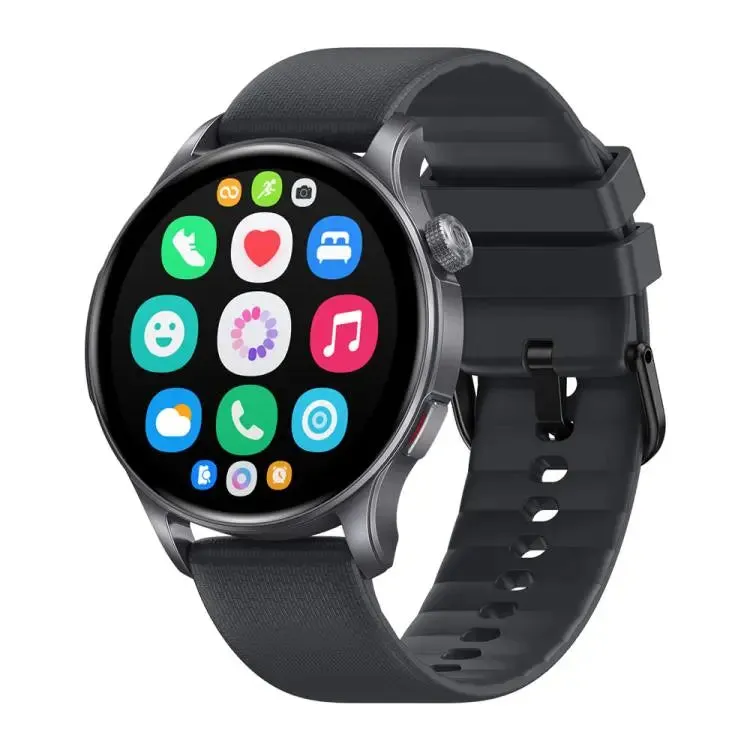 Zeblaze Btalk 3 GPS 1.43 inch HD AMOLED Screen Health Fitness Smart Watch, Support Bluetooth Call(Space Gray)