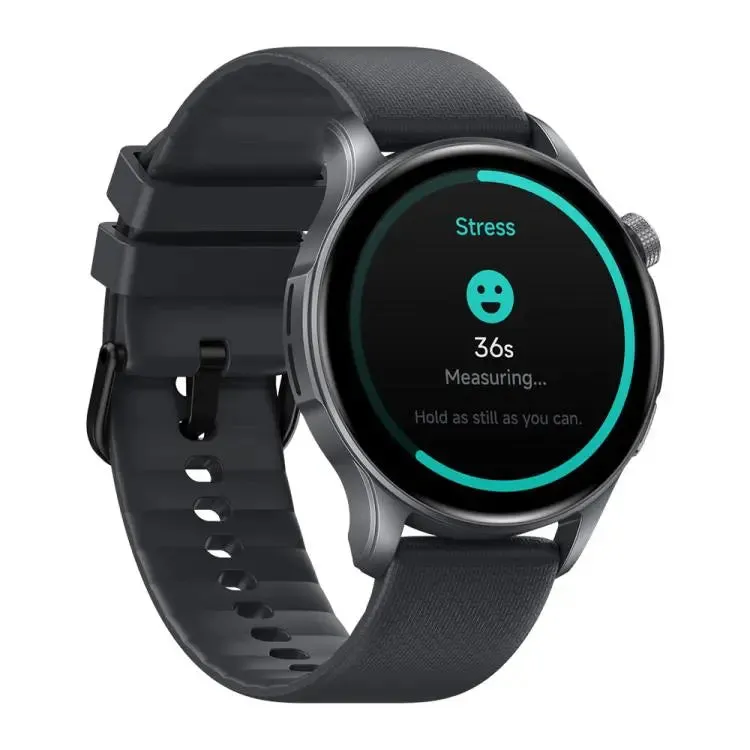Zeblaze Btalk 3 GPS 1.43 inch HD AMOLED Screen Health Fitness Smart Watch, Support Bluetooth Call(Space Gray)