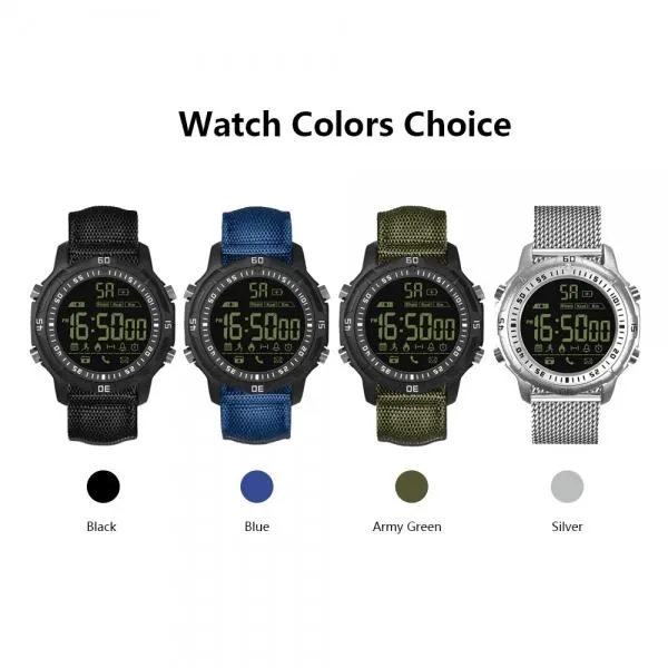 Zeblaze VIBE 2 5ATM Waterproof 540 Days Stand-by Pedometer Sports Smart Watch Silver