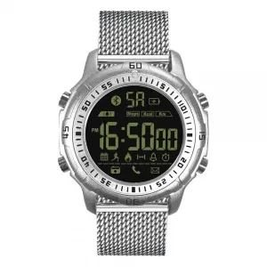 Zeblaze VIBE 2 5ATM Waterproof 540 Days Stand-by Pedometer Sports Smart Watch Silver